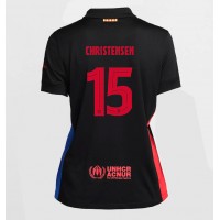 Barcelona Andreas Christensen #15 Vieraspaita Naiset 2024-25 Lyhythihainen